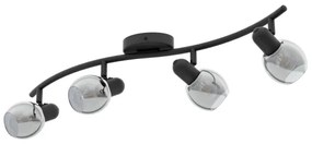 Eglo 98626 - Luce Spot POLLICA 4xE14/28W/230V