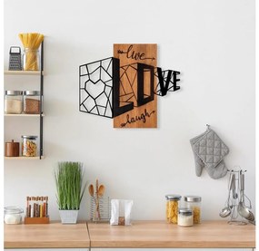 Decorazione da muro 68x58 cm amore