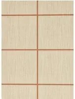 Harlequin Tapete Wood Blocks - Oak/ Terracotta Gloss