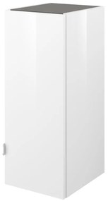 Pensile bagno Neo bianco SENSEA, 1 anta apertura da destra P 35 x L 30 x H 75 cm