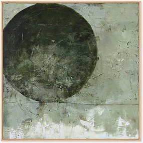 Quadro su tela incorniciato dipinto a mano Light Ball