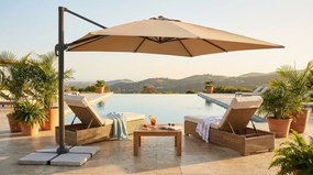 MERIDIES - ombrellone decentrato 3 x 4 m