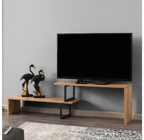 Tavolo TV OVIT 44x153 cm marrone/nero
