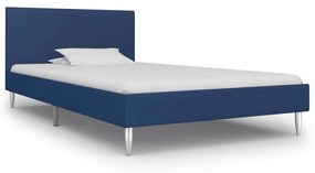 Giroletto Senza Materasso Blu 90x200 Cm İn Tessuto /