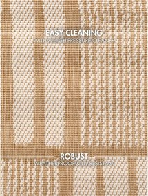 Tappeto da interno/esterno color crema/di colore naturale 120x170 cm Haringey Allington – Ted Baker