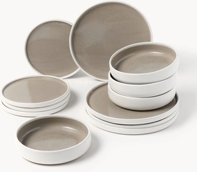 Servizio di piatti Ginger, 4 persone (12 pz)