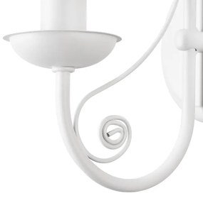 Applique DONATO 1xE14/40W/230V bianco