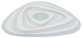 Plafoniera LED MASCHA bianco IP20 cct da bianco caldo al bianco neutro
