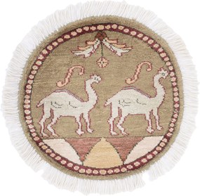 Agra Tappeto orientale 40x50 (Indian) Annodato A Mano