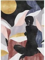Coordonne Wandbild Bahir Dar - Gold