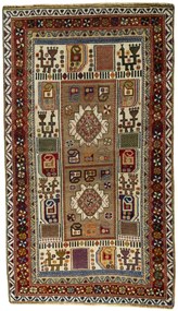Gabbeh Tappeto 190 x 110 Beige (Iran) Annodato A Mano