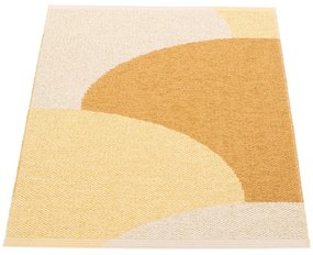 Tappeto da interno/esterno giallo ocra 70x90 cm Hill Ochre Pale Yellow – Pappelina