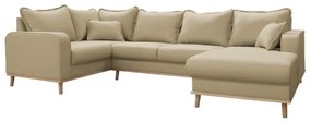 Divano angolare beige (angolo destro) Beata - Ropez