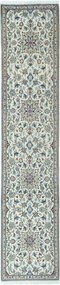 Nain Tappeto persiano 90x400 Beige (Iran) Annodato A Mano