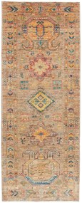 Samarkand Tappeto 200x80 Grigio (Pakistan) Annodato A Mano