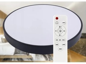 Plafoniera LED dimmerabile LED/30W/230V 3000-6500K diametro 30 cm nero + +TC