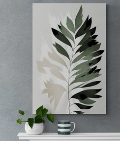 Quadro su tela – Felce minimalista