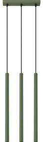 Sollux SL.1520 - Lampadario a sospensione con filo PASTELO 3xG9/8W/230V verde