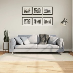 Tappeto A Pelo Lucido Lungo Istan Effetto Crema 100x200 Cm /