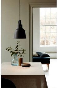 Nordlux - Lampadario a sospensione con filo ADRIAN 1xE27/40W/230V diametro 25 cm antracite