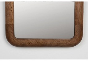 Specchio da parete con cornice in legno 26x120 cm Nyko - White Label