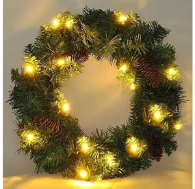 Solight 1V239 - Ghirlanda natalizia LED da esterno 15xLED/3xAA IP44