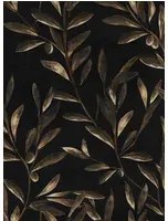 Coordonne Tapete Olivetum - Coal