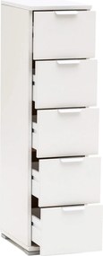 GLICH - cassettiera 5 cassetti