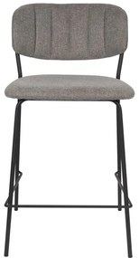 Sgabelli da bar grigi in set di 2 89 cm Jolien - White Label
