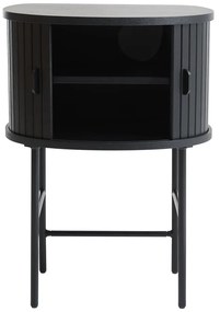 Comodino nero Nola – Unique Furniture