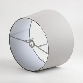 Brilagi - Lampada da terra LED CERIA 1xE27/40W/230V Ø 45 cm grigio/cromo opaco