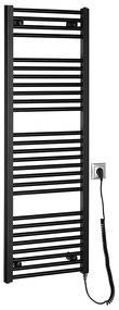 Aqualine - Bagno elettrico radiatore DIRECT-E 400W/230V 132 cm opaco nero