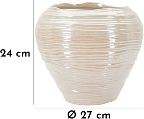 Vaso Perly Round Cm Ø 27X24