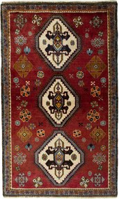 Gabbeh Tappeto persiano 120x200 Rosso (Iran) Annodato A Mano