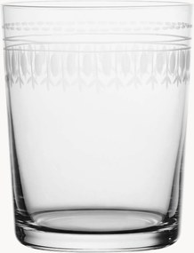 Set di 4 bicchieri in cristallo soffiato Ovals