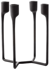 Normann Copenhagen - Heima 4-armed Portacandele Black Normann Copenhagen