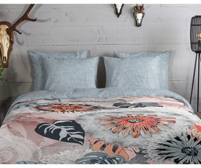 Biancheria da letto grigia in flanella per letto singolo 140x200 cm Ralvira – HIP