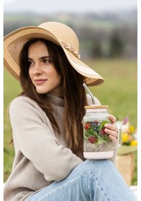 Barattolo con cannuccia 600 ml Fuori – Vialli Design