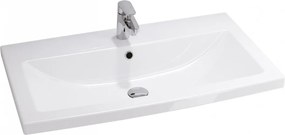 Cersanit K32-004-BOX - Lavabo da incasso COMO 45x80 cm in ceramica/bianco lucido