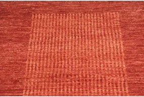Essenzia Geometrico Mattone Arancione Bruciato Corsia 74x199 Cm