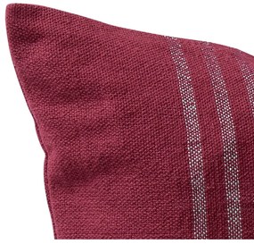 Cuscino in cotone rosso Sarah, 60 x 40 cm - Hübsch