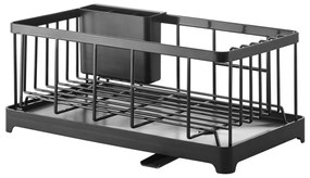 Scolapiatti in filo nero Tower - YAMAZAKI