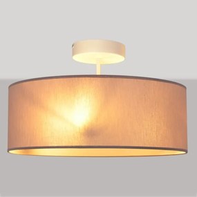 Lampadario a sospensione con supporto rigido ALBA 3xE27/15W/230V rosa