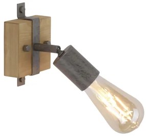 Leuchten Direkt 13471-79 - Luce Spot da parete SLAT 1xE27/40W/230V