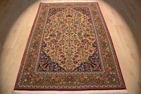 Ghom Tappeto persiano 220x150 (Iran) Annodato A Mano