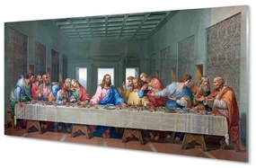Pannello paraschizzi cucina L'Ultima Cena di Leonardo da Vinci 100x50 cm