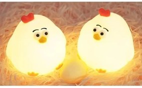 Lampada notturna ricaricabile dimmerabile per bambini LED/1W/5V 3000K 800 mAh - Pulcino