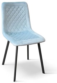 AULENA - sedia di design moderno in velluto