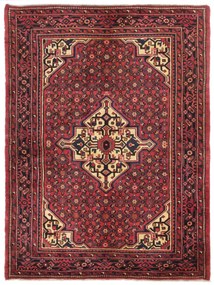 Hamedan Tappeto 220 x 160 (Iran) Annodato A Mano