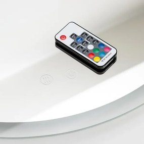Brilagi-LED RGBW dimmerabile, specchio riscaldato con retroilluminazione CLARA PRO 19W/230V Ø 60 cm IP44 + telecomando